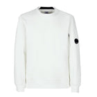 C.P. Company Arm Lens Sweatshirt - 103 White - Escape Menswear