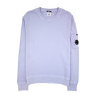 CP Company Brushed Diagonal Fleece Lens Sweatshirt - 750 Comic Sky - Escape Menswear