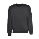 CP Company Brushed Diagonal Fleece Lens Sweatshirt - 999 Black - Escape Menswear