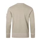 C.P. Company Brushed Diagonal Fleece Sweatshirt - 335 Silver Sage - Escape Menswear