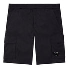 C.P. Company Chrome-R Cargo Lens Shorts - 999 Black - Escape Menswear