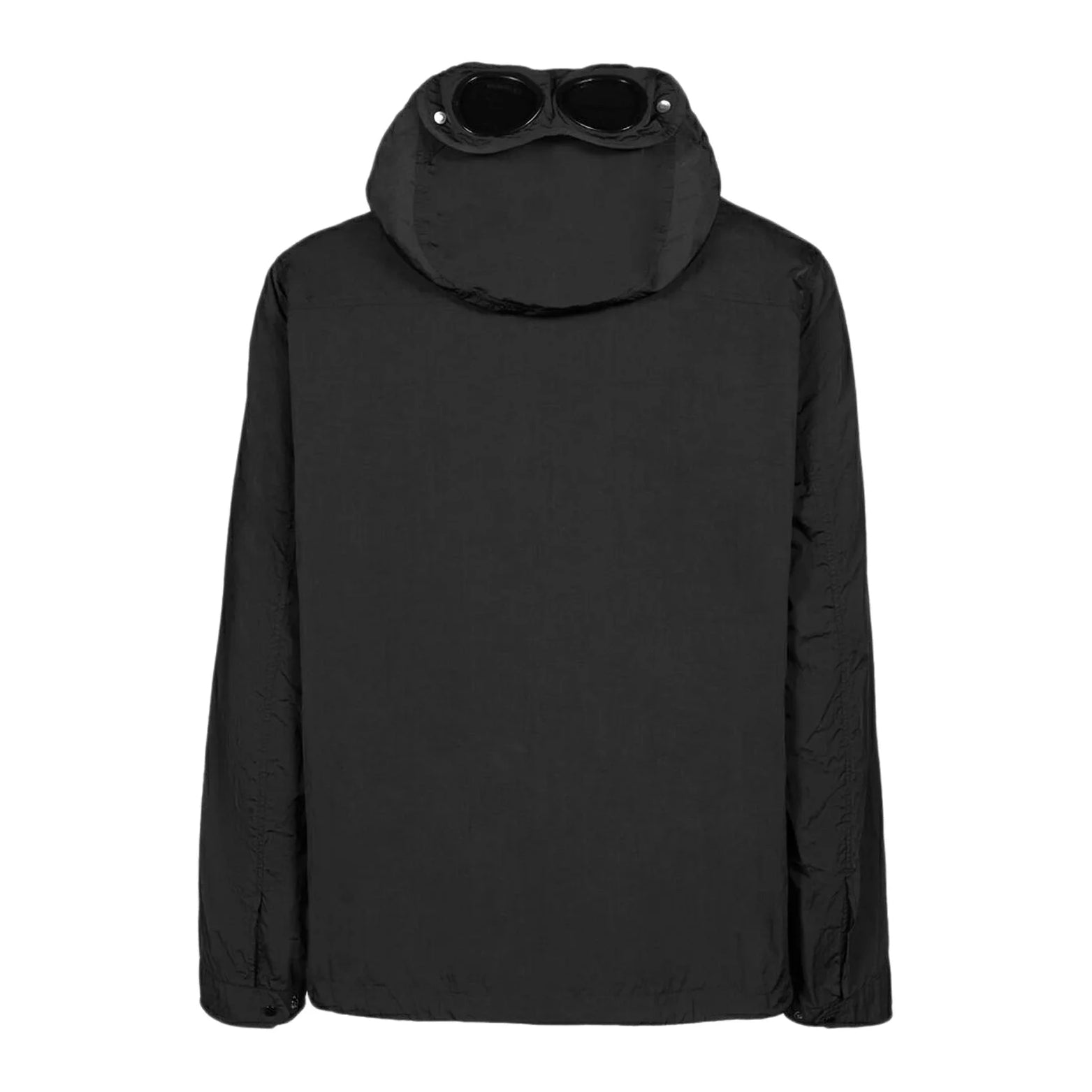C.P. Company Chrome-R Goggle Overshirt - 999 Black - Escape Menswear