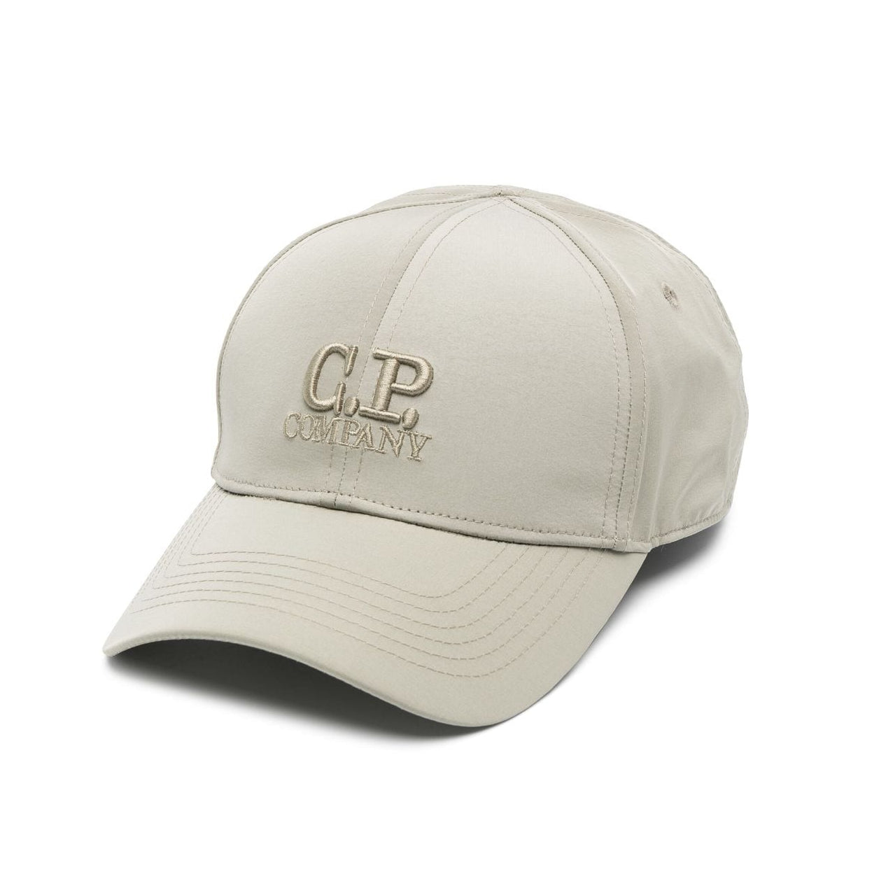 C.P. Company Chrome-R Logo Cap - 335 Silver Sage - Escape Menswear