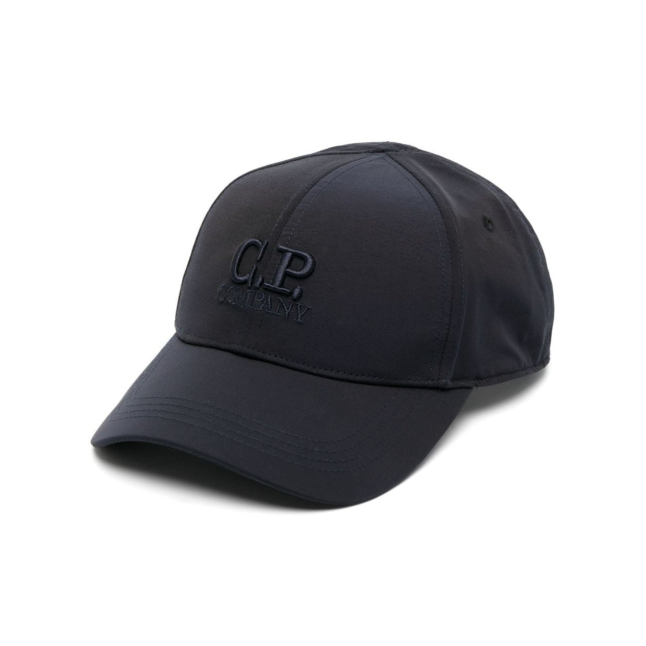 C.P. Company Chrome-R Logo Cap - 888 Navy - Escape Menswear