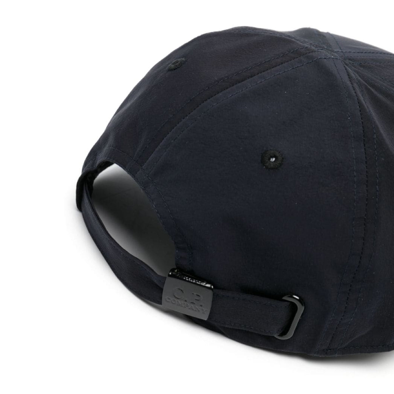 C.P. Company Chrome-R Logo Cap - 888 Navy - Escape Menswear