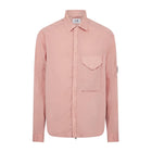 CP Company Chrome R Zip Over shirt - 509 Pale Muav - Escape Menswear