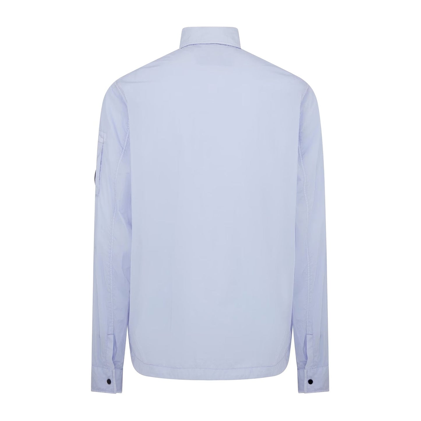 CP Company Chrome R Zip Over shirt - 750 Cosmc Sky - Escape Menswear