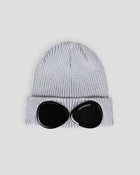 C.P. Company CMAC016A Cotton Goggle Beanie - 937 Griffin Grey - Escape Menswear
