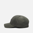 C.P. Company CMAC211A Chrome-R Logo Cap - 669 Thyme Green - Escape Menswear