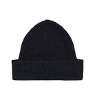 C.P. Company CMAC306A Fleece Knit Logo Beanie - 999 Black - Escape Menswear