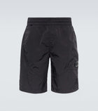 C.P. Company CMBE261A Bermuda Chrome Lens Shorts - 888 Navy - Escape Menswear