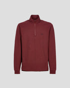 C.P. Company CMPL074A Zip Polo - 489 Port Royal Red - Escape Menswear