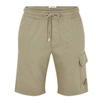 C.P. Company CMSB021A Light Fleece Cargo Shorts - 322 Army Green - Escape Menswear