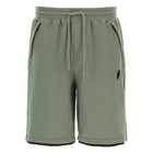 C.P. Company CMSB129A Diagonal Raised Lens Shorts - 668 Green - Escape Menswear