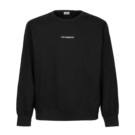 C.P. Company CMSS161A Sweatshirt - 999 Black - Escape Menswear
