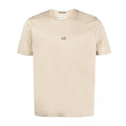 C.P. Company CMTS257A Logo Printed T-Shirt - 330 Cobblston - Escape Menswear
