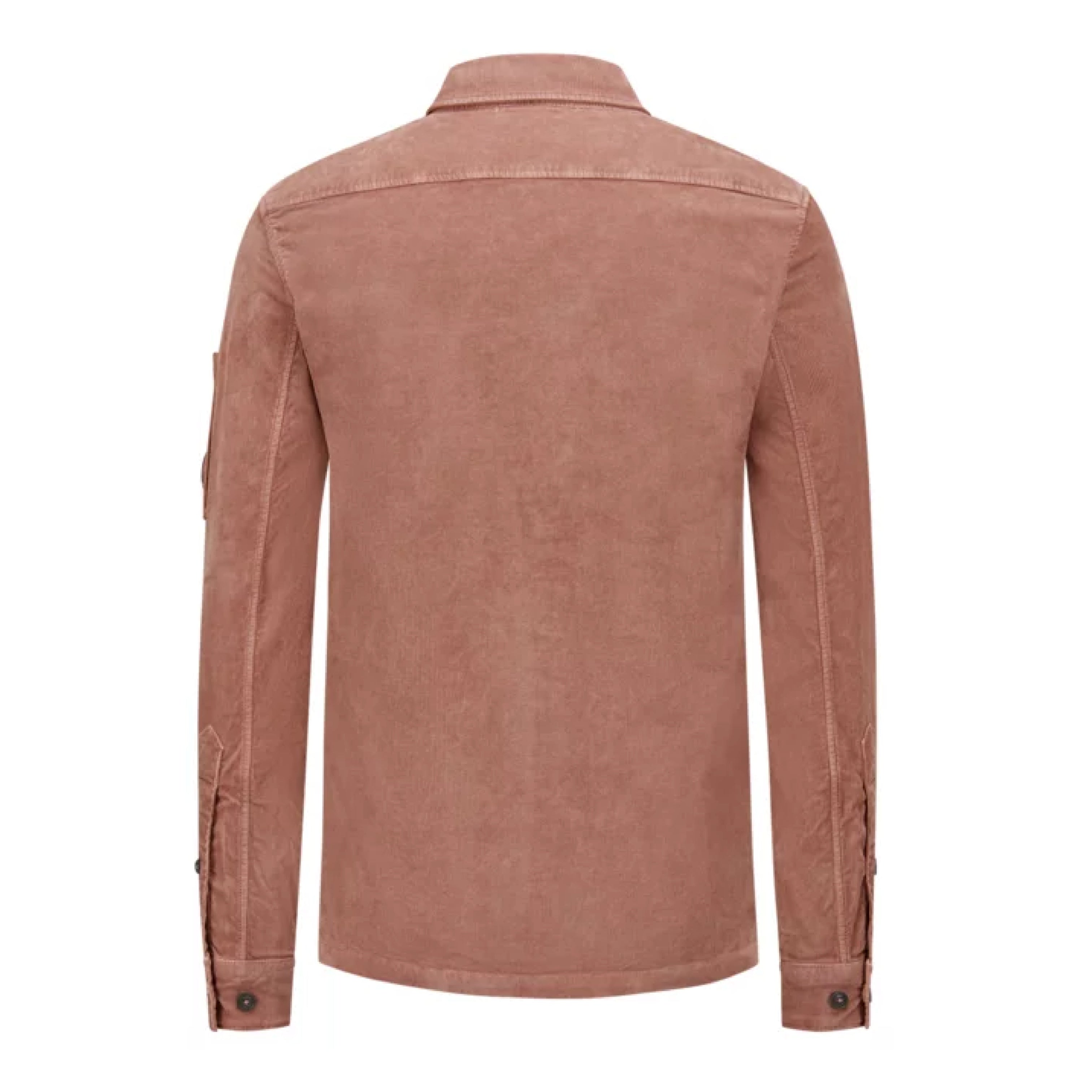 C.P. Company Cord Shirt - 476 Cedar Wood - Escape Menswear