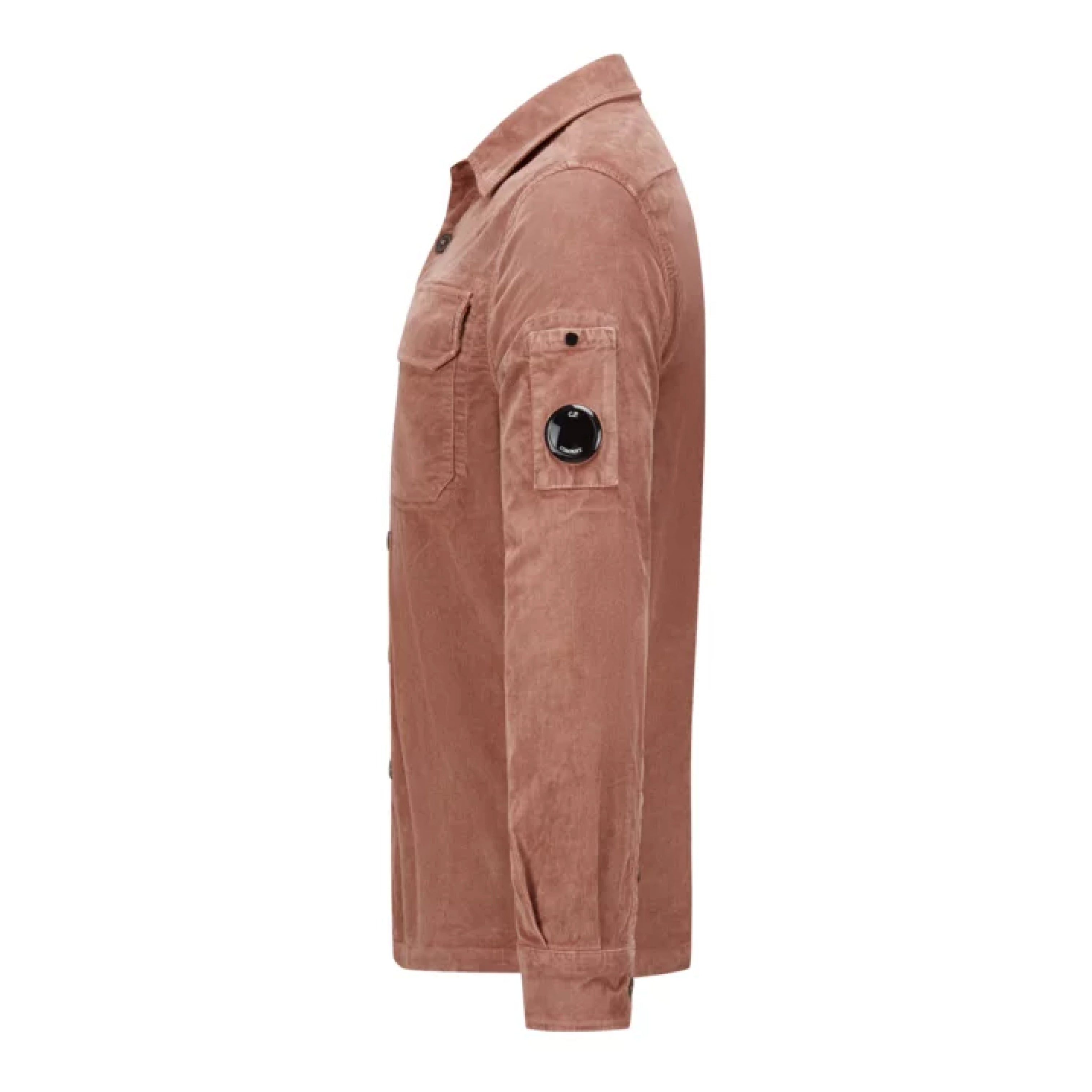 C.P. Company Cord Shirt - 476 Cedar Wood - Escape Menswear