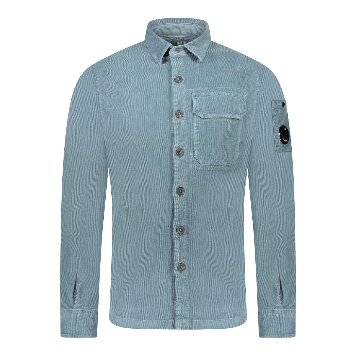 C.P. Company Cord Shirt - 871 Orion Blue - Escape Menswear