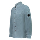 C.P. Company Cord Shirt - 871 Orion Blue - Escape Menswear