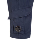 C.P. Company Cotton Stretch Cargo Shorts - 888 Navy - Escape Menswear