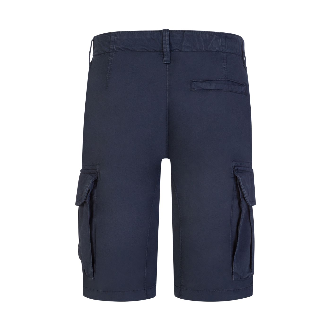 C.P. Company Cotton Stretch Cargo Shorts - 888 Navy - Escape Menswear