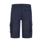 C.P. Company Cotton Stretch Cargo Shorts - 888 Navy - Escape Menswear