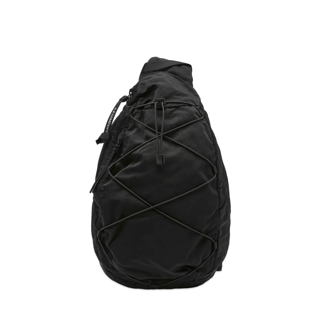 C.P. Company Crossbody Rucksack - 999 Black - Escape Menswear