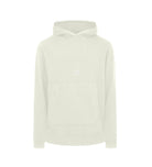 C.P. Company Emerized Diagonal Fleece Hoodie - 103 Gauze White - Escape Menswear