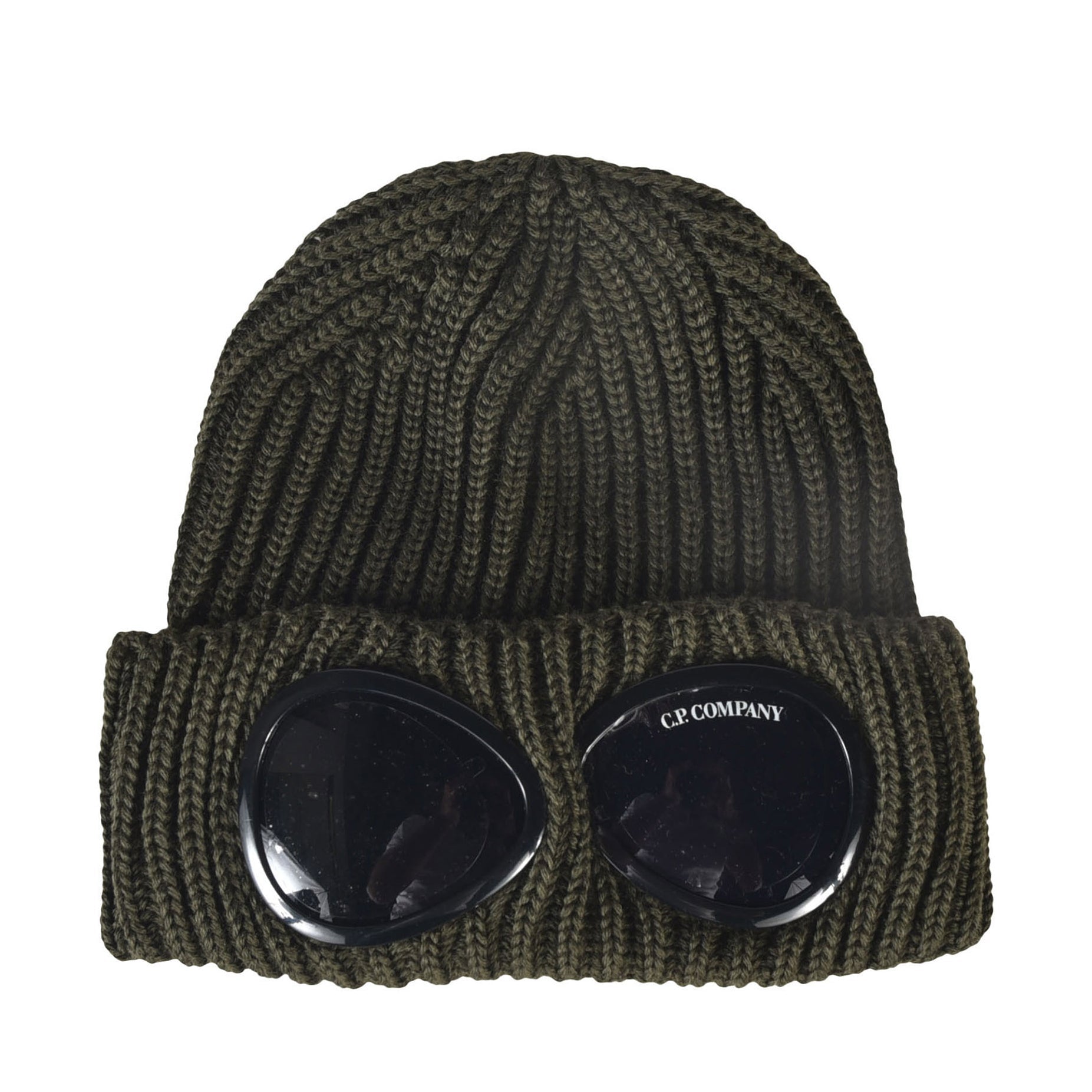 CP Company Goggle Beanie 11CMAC158A - 659 Green - Escape Menswear