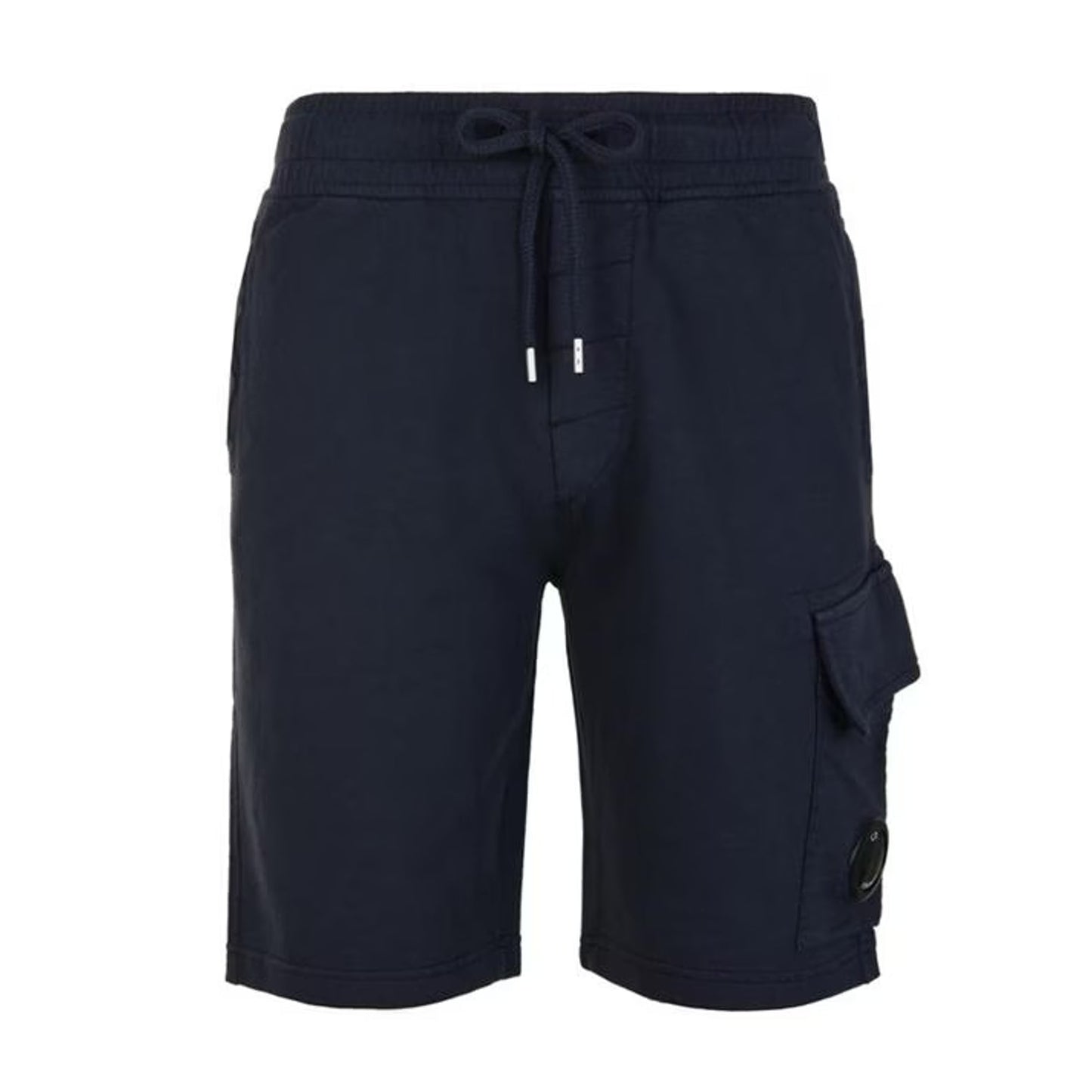 C.P. Company Light Fleece Jogging Shorts - 888 Navy - Escape Menswear
