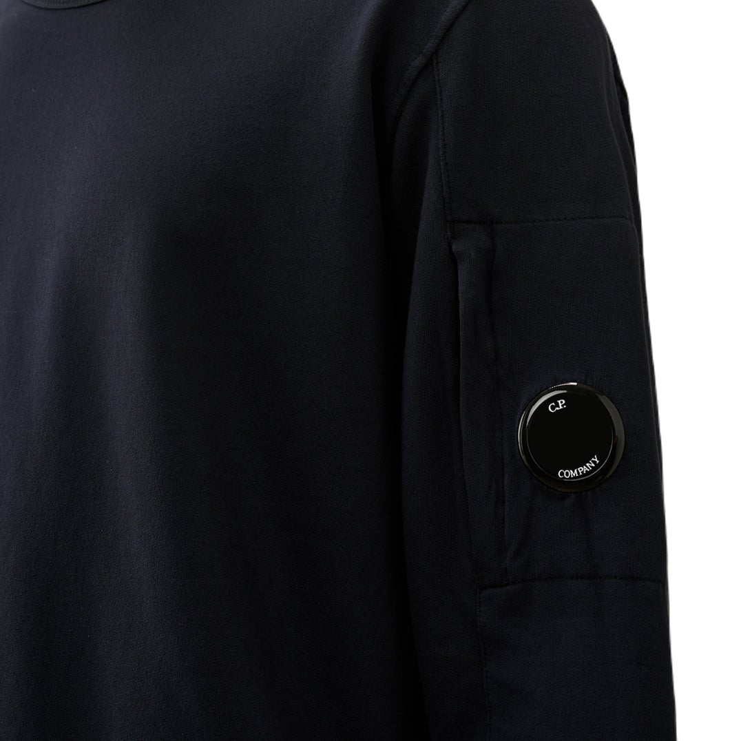 C.P. Company Light Fleece Sweatshirt - 888 T Eclipse - Escape Menswear