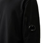 C.P. Company Light Fleece Sweatshirt - 999 Black - Escape Menswear