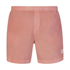 C.P. Company MBW005A Eco-Chrome R Logo Swim Shorts - 509 Pale Mauve - Escape Menswear