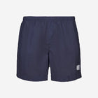 C.P. Company MBW005A Eco-Chrome R Logo Swim Shorts - 868 Medieval Blue - Escape Menswear