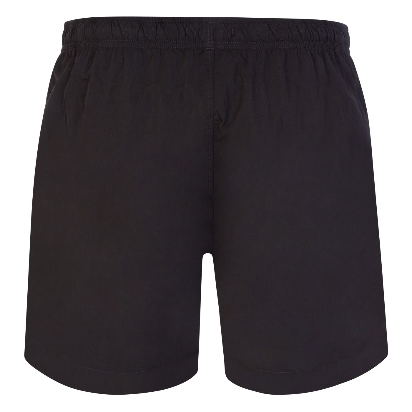 C.P. Company MBW005A Eco-Chrome R Logo Swim Shorts - 999 Black - Escape Menswear