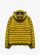 C.P. Company MOW168A DD Shell Down Hooded Jacket - 269 Golden Palm - Escape Menswear