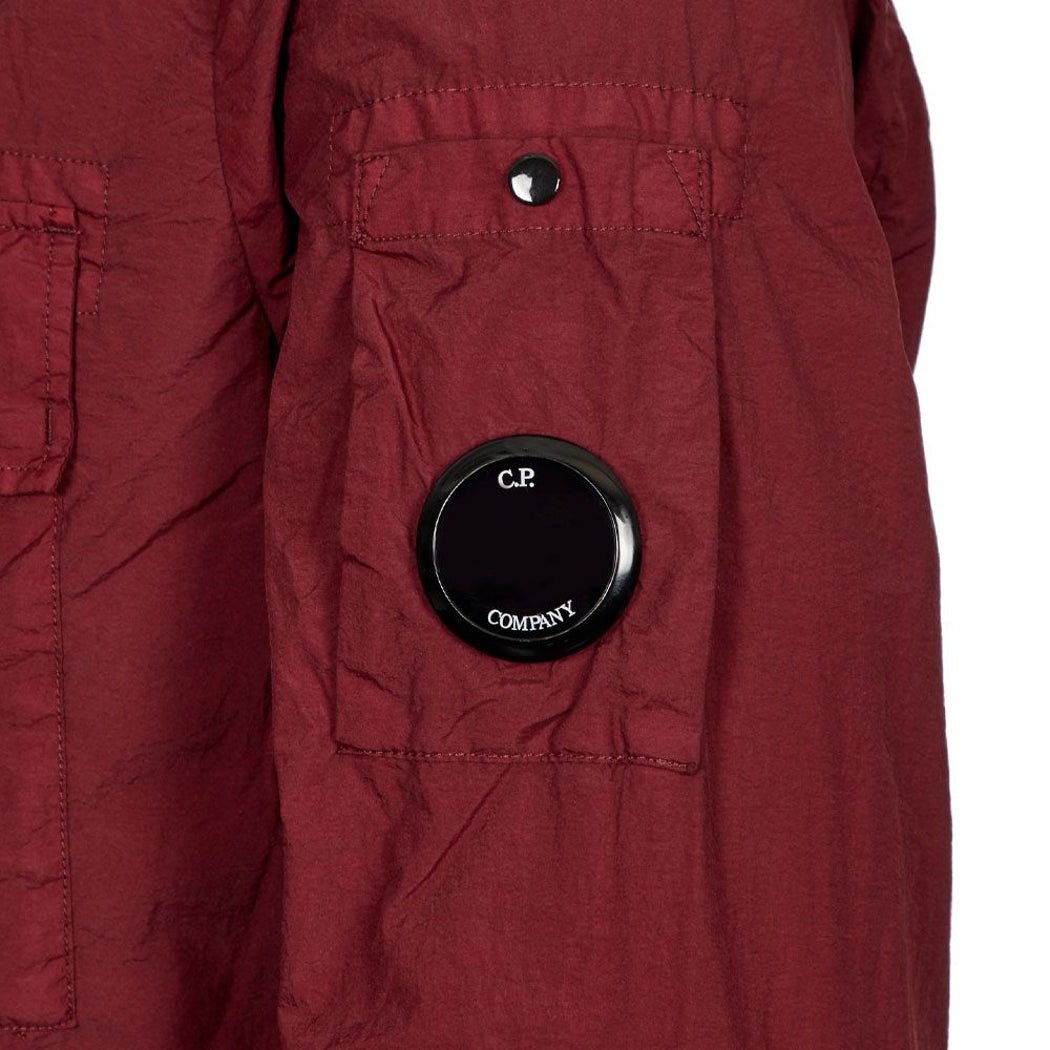CP Company MSH192A Overshirt - 589 Royal Red - Escape Menswear