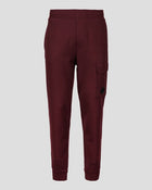 C.P. Company MSP017A Lens Jogging Bottoms - 589 Port Royal-red - Escape Menswear