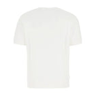 C.P. Company MSS183A Light Fleece T-Shirt - 103 White - Escape Menswear