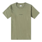 CP Company MTS048A Logo T-Shirt - 648 Brnz Grn - Escape Menswear