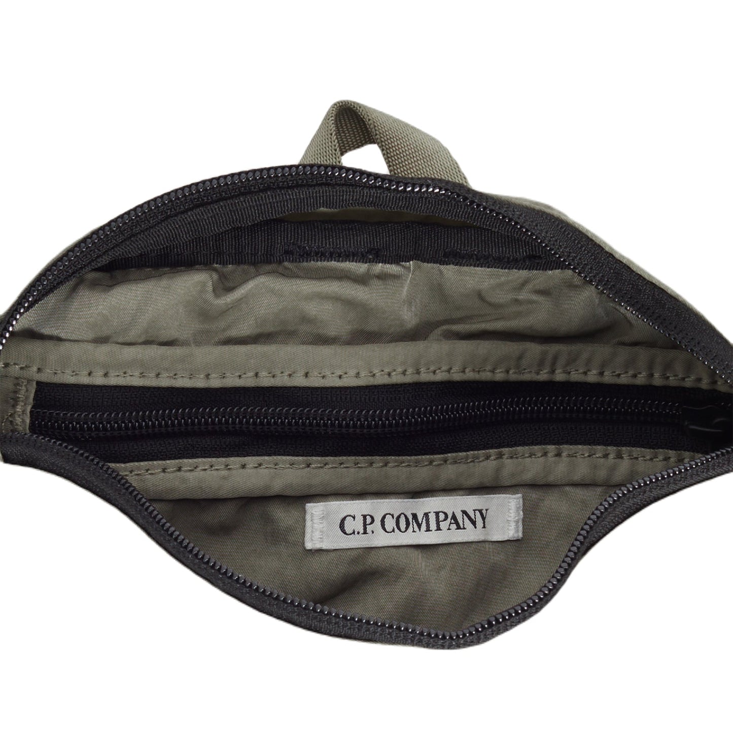 CP Company Nylon B Cross Body Bag - 335 Silver Sage - Escape Menswear
