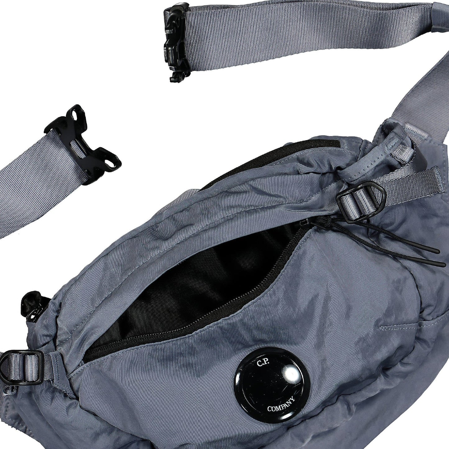 CP Company Nylon B Cross Body Bag - 843 Infty Blu - Escape Menswear
