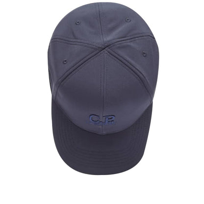 C.P. Company Shell-R- Logo Cap - 888 Navy - Escape Menswear