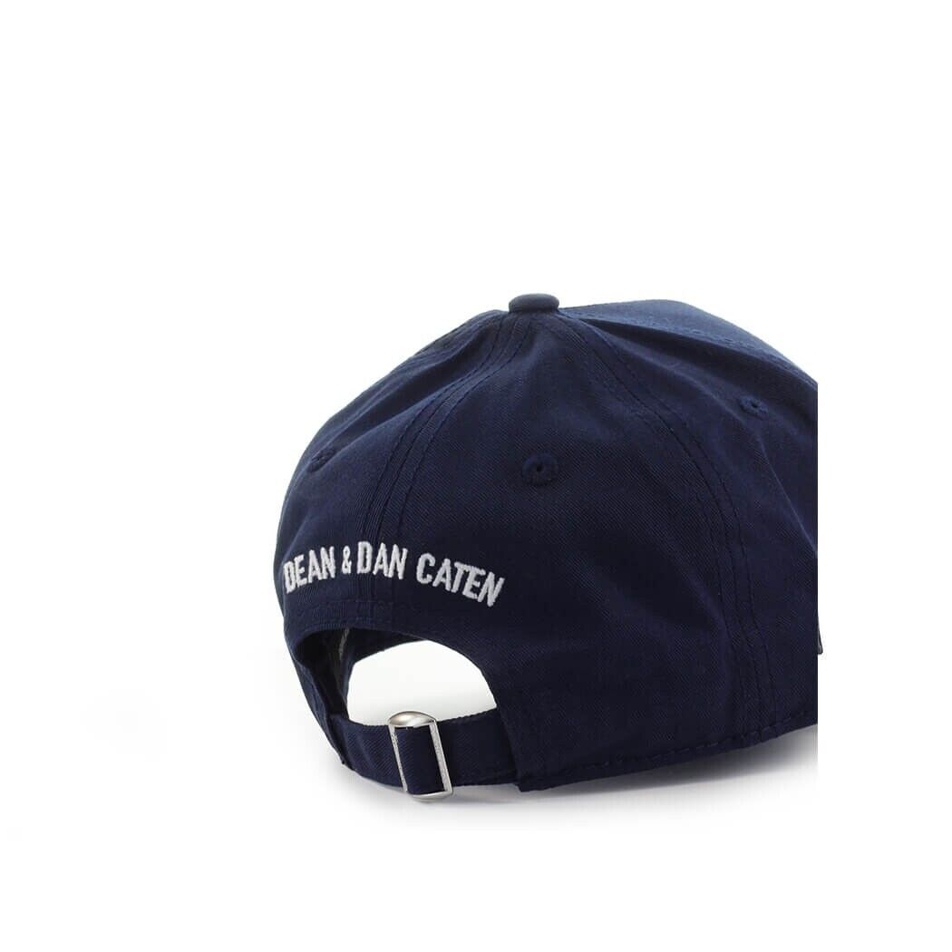 Dsquared2 BCM0412 ICON Baseball Cap - M190 Navy/White - Escape Menswear
