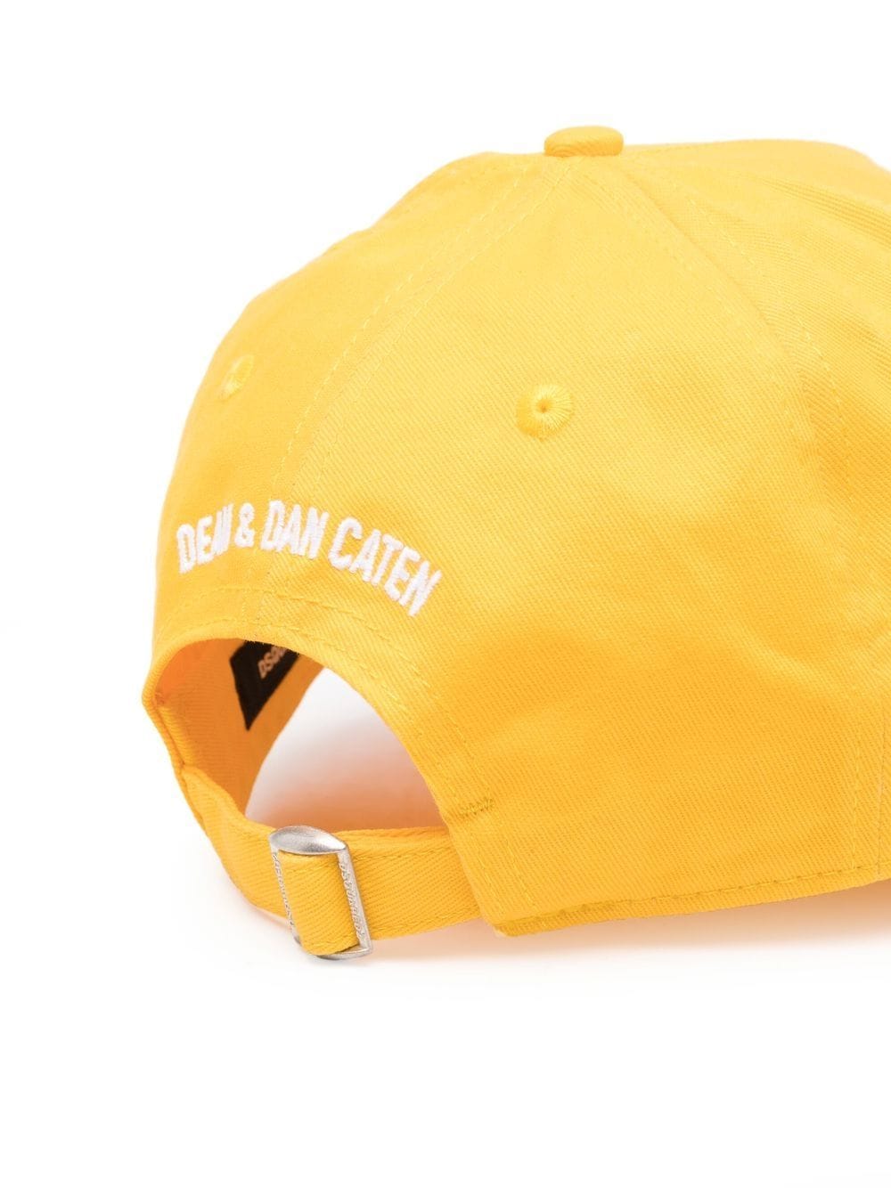 Dsquared2 BCM0412 ICON Baseball Cap - M2643 Yellow/White - Escape Menswear