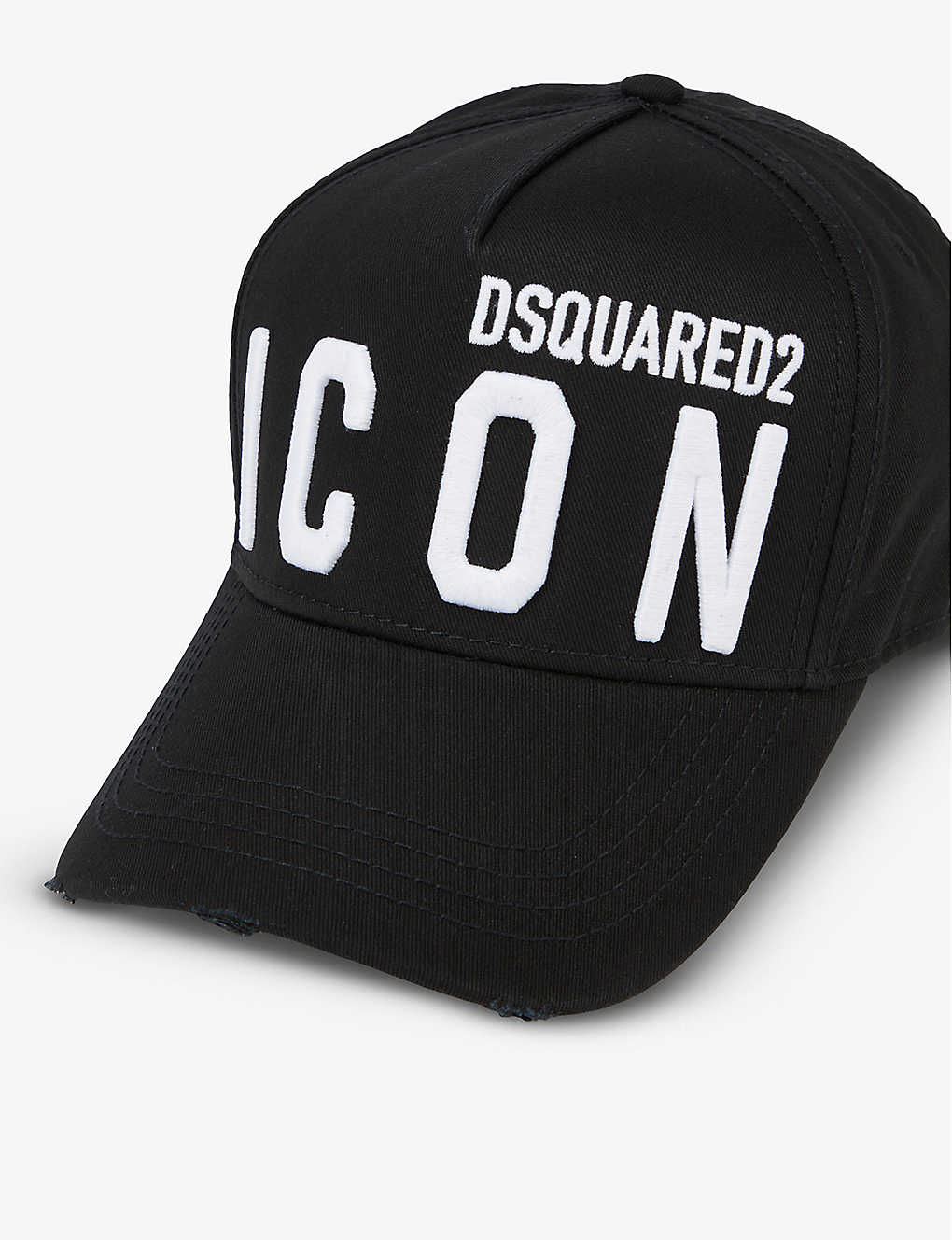 Dsquared2 BCM0446 Icon Baseball Cap - M063 Black - Escape Menswear