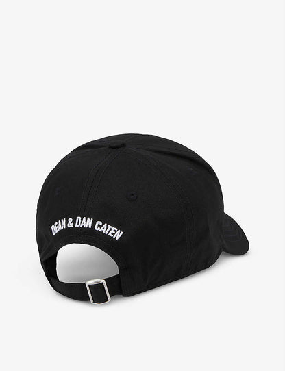 Dsquared2 BCM0446 Icon Baseball Cap - M063 Black - Escape Menswear