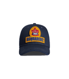 Dsquared2 BCM0470 Maple Leaf Baseball Cap - 3073 Navy - Escape Menswear