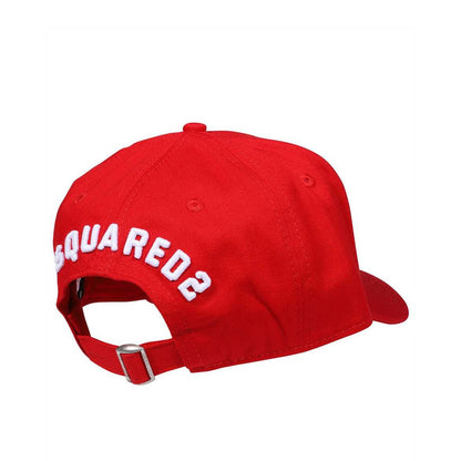 Dsquared2 BCM4001 ICON Baseball Cap - M068 Red/White - Escape Menswear